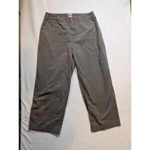 USA‎ classic 100% cotton green wide leg pants 12